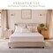 Merrick Lane Cielo Memory Foam Mattress in a Box with 4 Layers, Green Tea-Infused Foam, Air Circulation Foam, Cooling Gel, CertiPUR-US Certified Foam